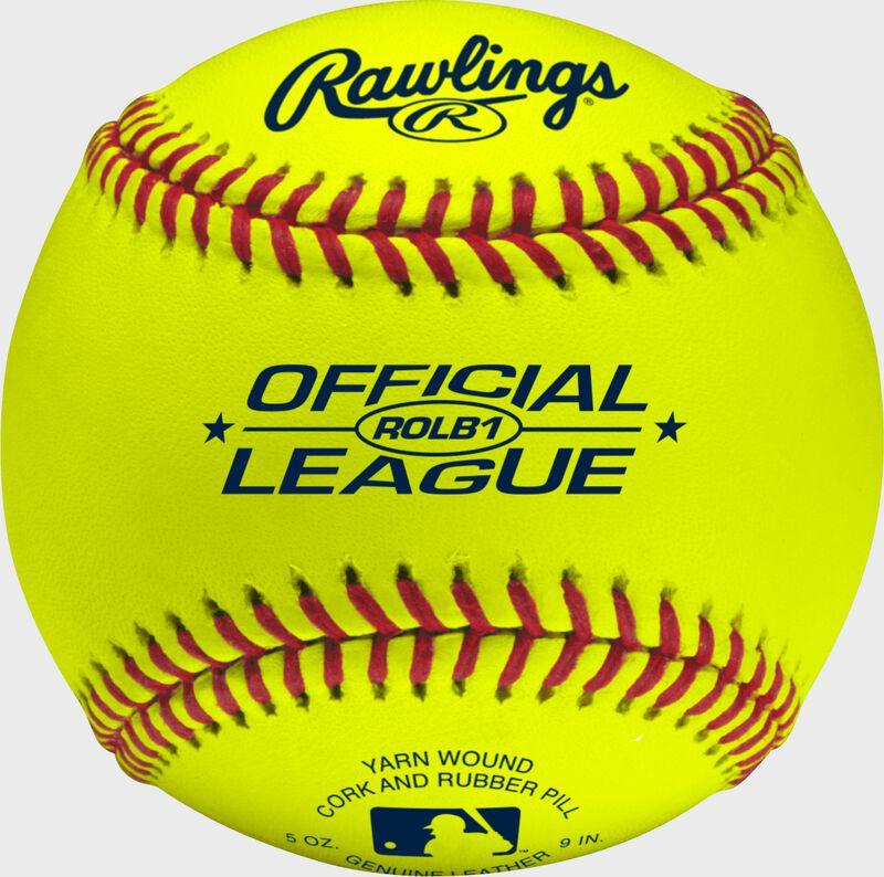rawlings Official League Yellow Baseballs - Competition Grade
