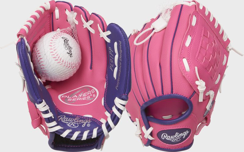rawlings Players Series 9 in Softball Glove with Soft Core Ball rawlings Players Series 9 in Softball Glove with Soft Core Ball