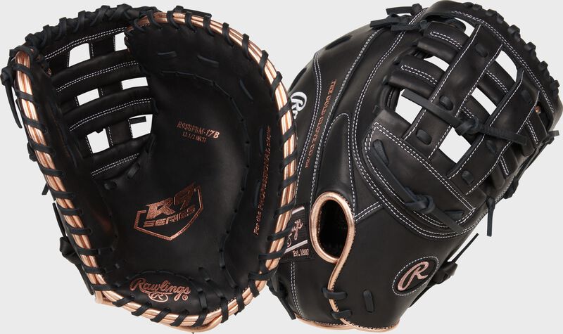 rawlings R9 Series 12.5-Inch First Base Fastpitch Mitt