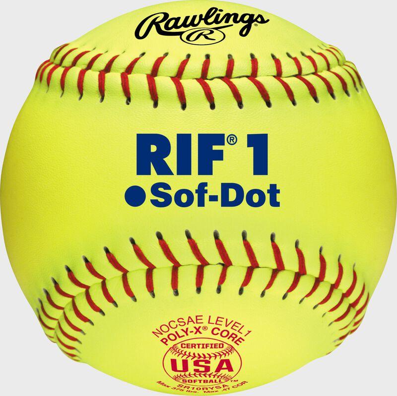 rawlings 10" USA RIF 1 Official Softballs