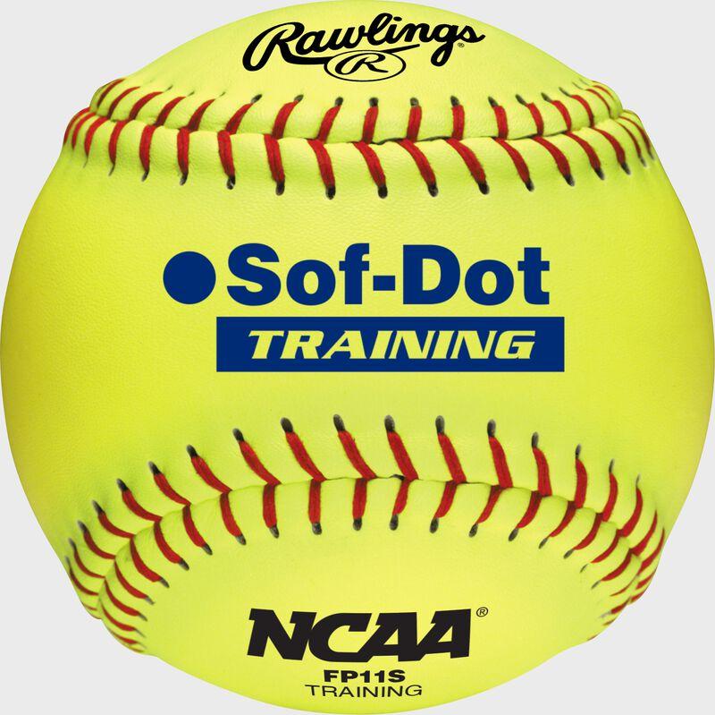 rawlings Rawlings 11-Inch NCAA Soft Poly-Core Fastpitch Training Ball Dozen