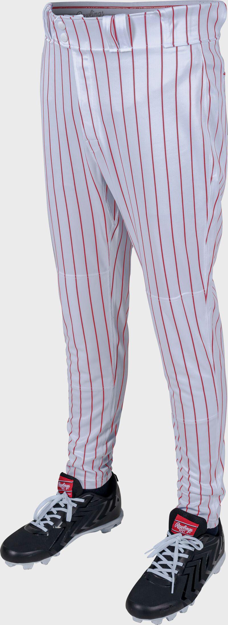 rawlings Rawlings 150 Jogger Fit Pinstripe Baseball Pants Adult & Youth