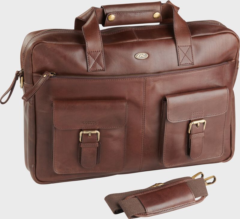 rawlings Ace Leather Messenger Bag