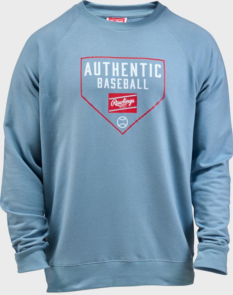 rawlings Rawlings Authentic Baseball Crewneck Sweatshirt