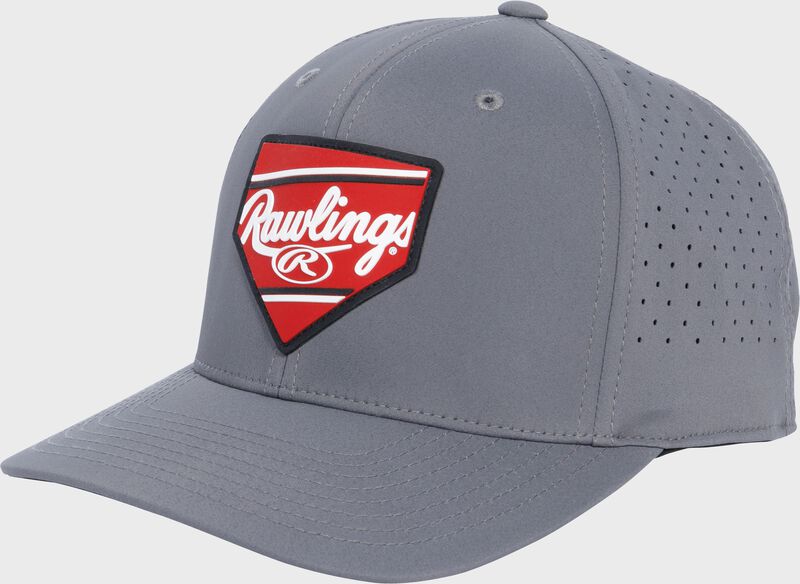 Rawlings Rawlings Home Plate Performance Curved Bill Snapback Hat
