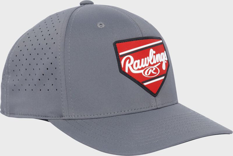 Rawlings Rawlings Home Plate Performance Curved Bill Snapback Hat