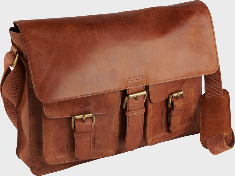 rawlings Leather Messenger Bag