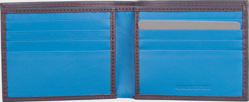 Rawlings Rawlings "Pop" Baseball Stitch Bi-Fold Leather Wallet
