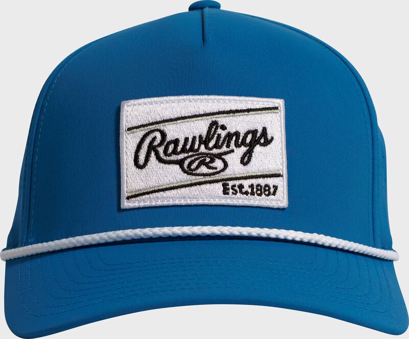 Rawlings Rawlings Dusty Blue Rope Patch Hat