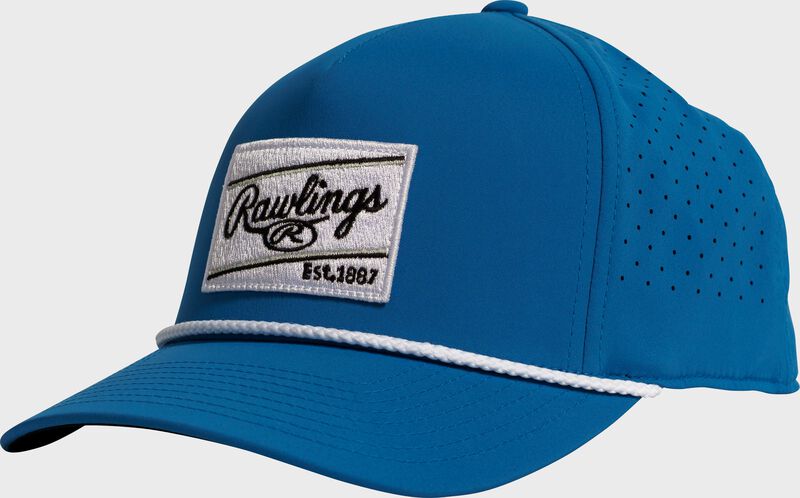 rawlings Rawlings Dusty Blue Rope Patch Hat