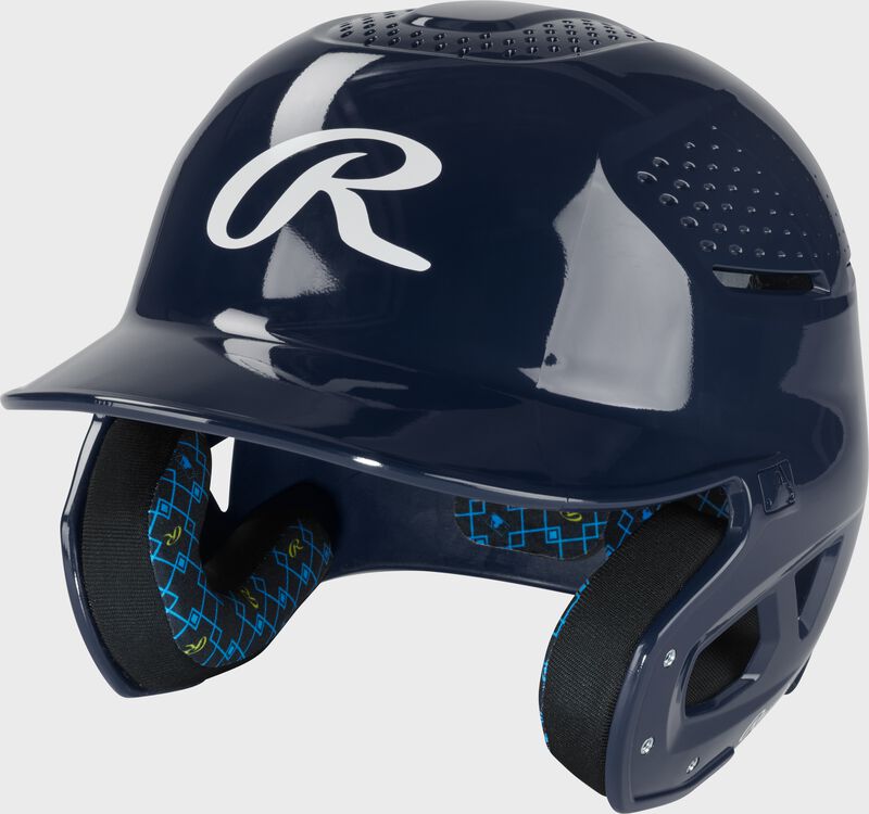 rawlings Rawlings RX2 Gloss Baseball Batting Helmet Junior & Senior
