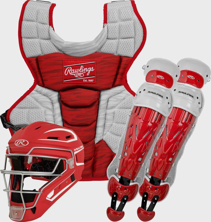 Rawlings Rawlings Velo 2.0 Catcher's Gear Set Adult Intermediate Youth