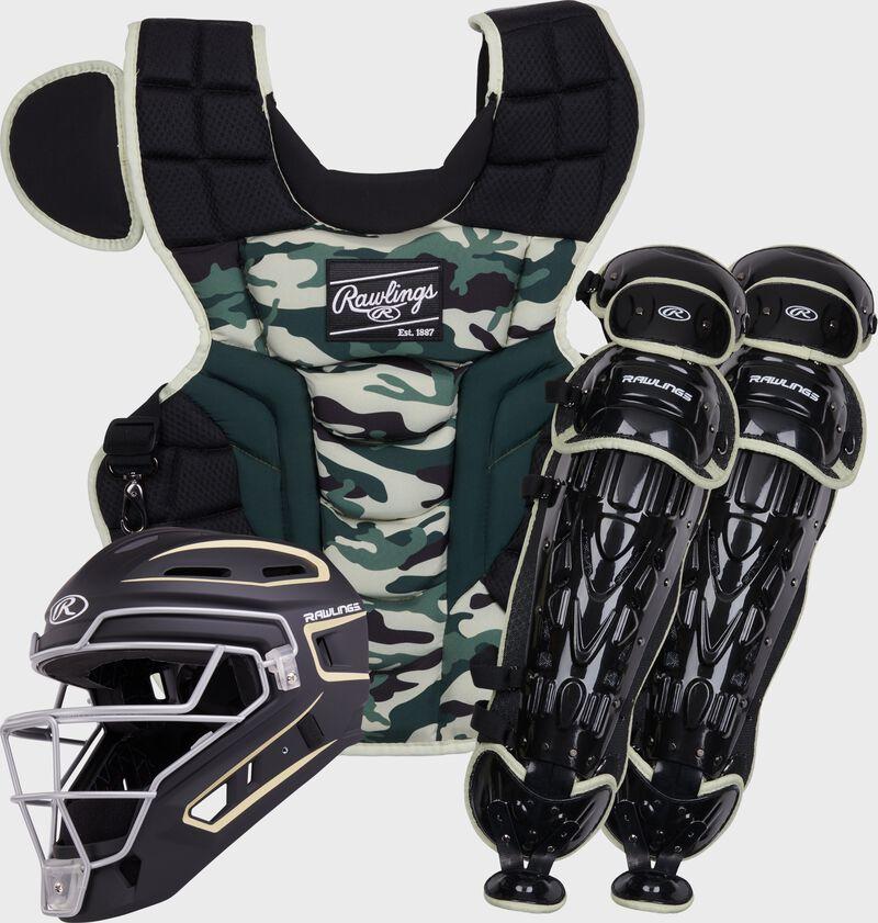 rawlings Rawlings Velo 2.0 Special Edition Catcher's Gear Set Adult Intermediate Youth