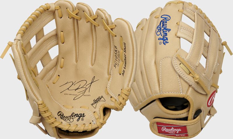 rawlings Sure Catch 10.5-Inch Kris Bryant Signature Youth Glove rawlings Sure Catch 10.5-Inch Kris Bryant Signature Youth Glove