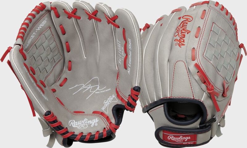 rawlings Sure Catch 11-inch Mike Trout Signature Youth Glove rawlings Sure Catch 11-inch Mike Trout Signature Youth Glove