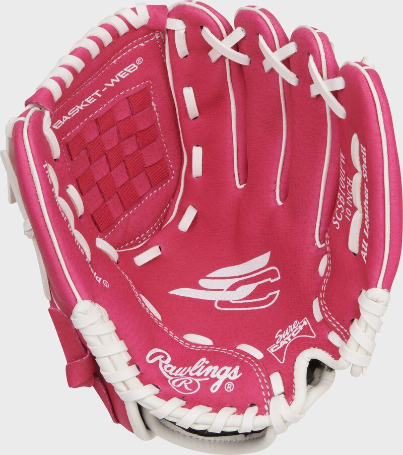 Rawlings Sure Catch Softball 10-inch Youth Softball Glove Right Hand Throw