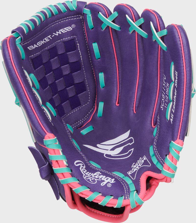 Rawlings Sure Catch Softball 11.5-inch Youth Softball Glove Right Hand Throw