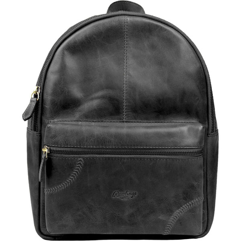 rawlings Women's Baseball Stitch Mini Backpack | Black