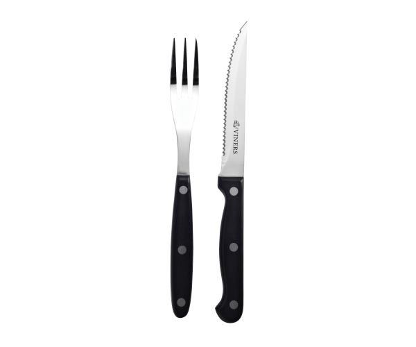 Rayware Everyday 12pce Steak Knife & Fork Set Giftbox