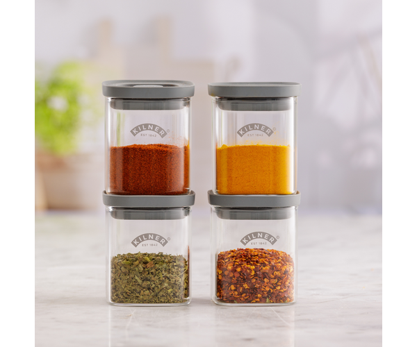 Rayware Fresh Storage 4pce Spice Jar Set 0.16 Litre