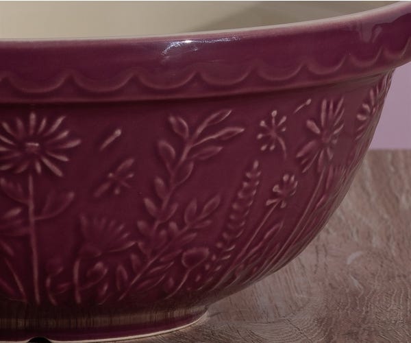 Rayware In The Meadow S18 Daisy Purple Mix Bowl 26cm