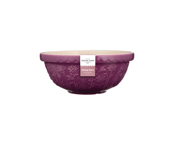 rayware In The Meadow S18 Daisy Purple Mix Bowl 26cm