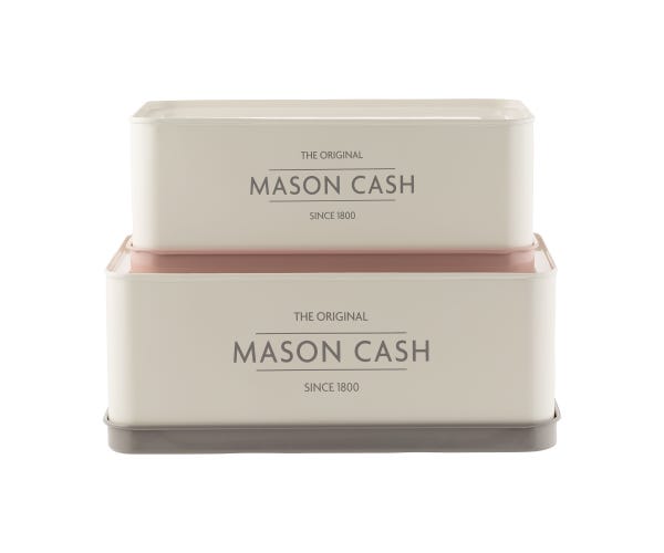 Rayware Innovative Kitchen Set Of 2 Rectangular Tins