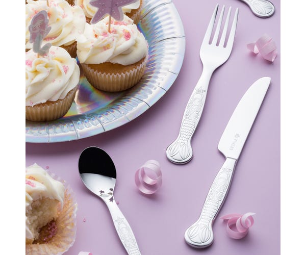 rayware Mermazing 4 Pc Kids Cutlery Set Of 6 In Cdu