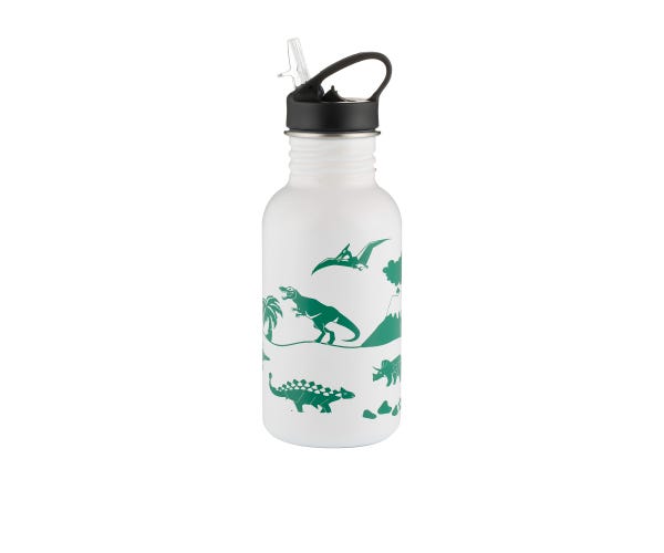 rayware Pure Kids Colour Change Dinosaur Bottle 550ml