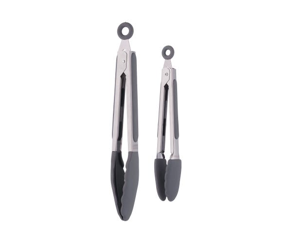 rayware 2 Piece Tong Set Stainless Steel