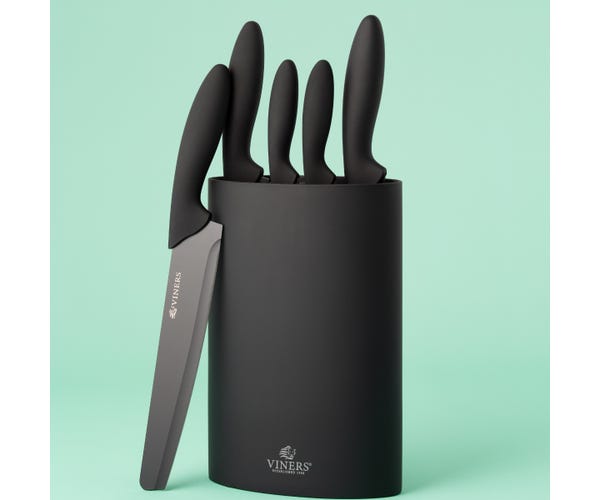 Rayware Assure 6 Pce Knife Block Set Giftbox