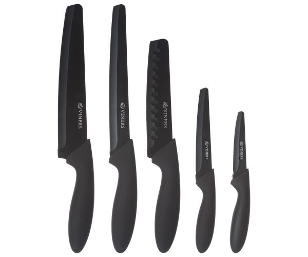 rayware Assure 6 Pce Knife Block Set Giftbox