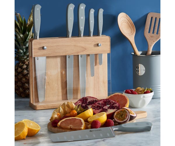 Rayware Assure Elite 7pce Knife Block Set Giftbox