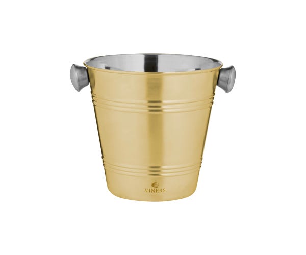 Rayware Barware 1l Gold Single Wall Ice Bucket