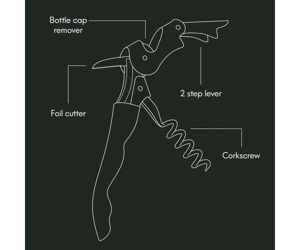 rayware Barware 2 Step Waiter's Friend