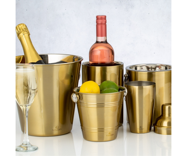 Rayware Barware 4l Gold Champagne Bucket