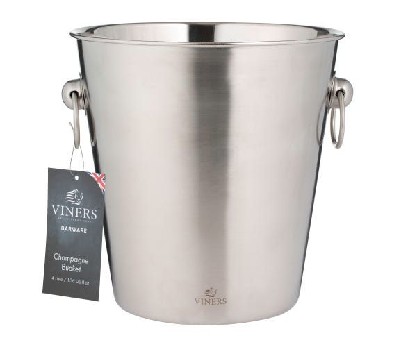 Rayware Barware 4l Silver Champagne Bucket