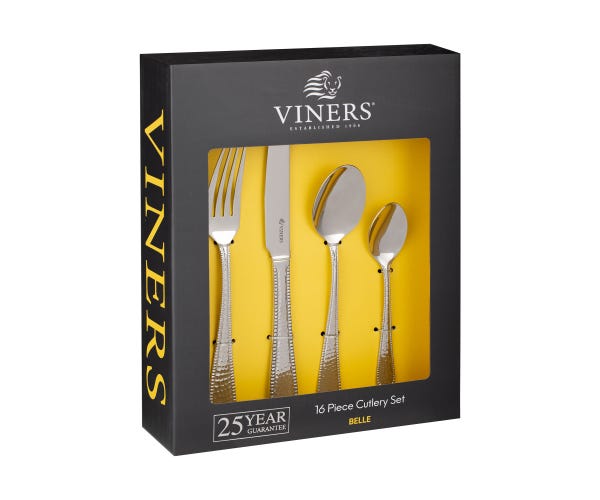 Rayware Belle 18/0 16pce Cutlery Set Giftbox