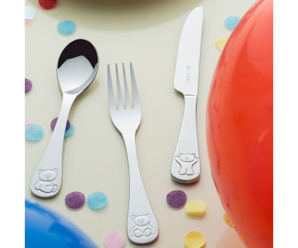 rayware Bertie 4pc Kids Cutlery Set Of 6 In Cdu