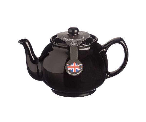 rayware Black 6cup Teapot