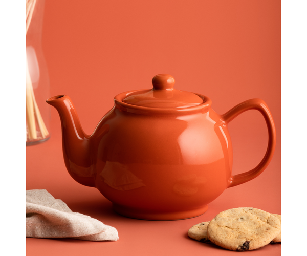 Rayware Burnt Orange 6 Cup Teapot