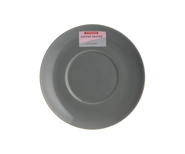 rayware Cafe Concept Dark Grey Saucer
