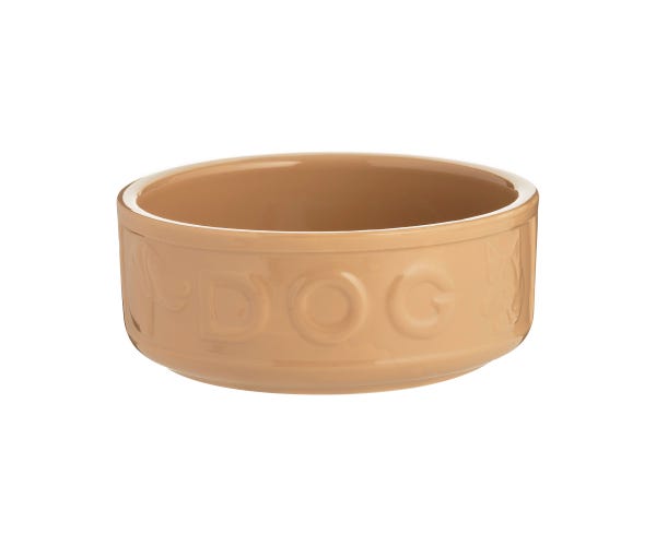 rayware Cane Lettered Dog Bowl 18cm