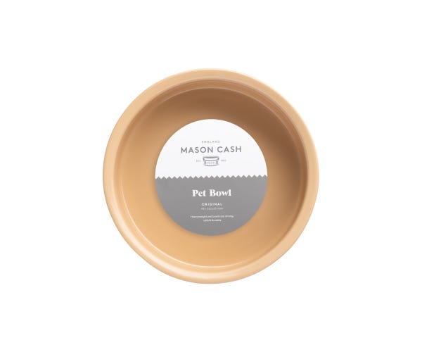 Rayware Cane Lettered Dog Bowl 20cm