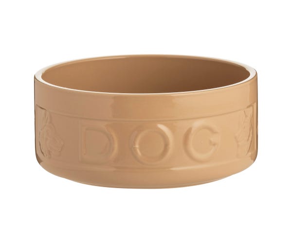rayware Cane Lettered Dog Bowl 20cm