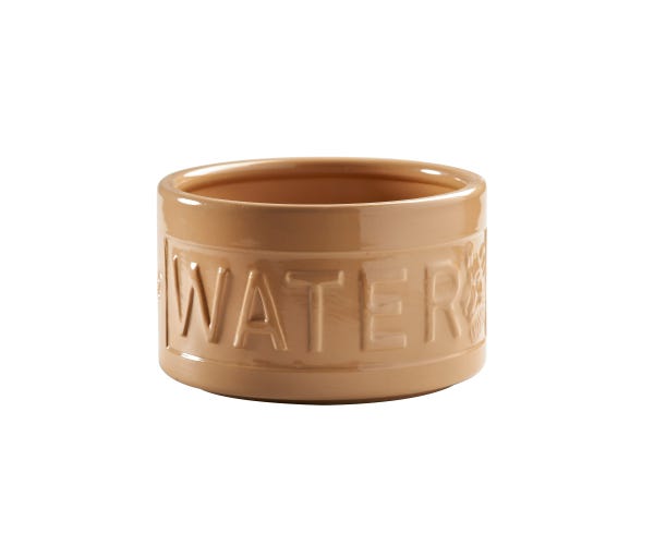 rayware Cane Lettered Dog Water Bowl 15cm