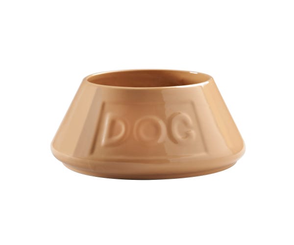 rayware Cane Non Tip Lettered Dog Bowl 21cm