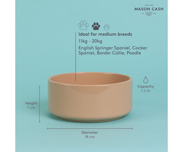 Rayware Cane Pet Bowl 18cm
