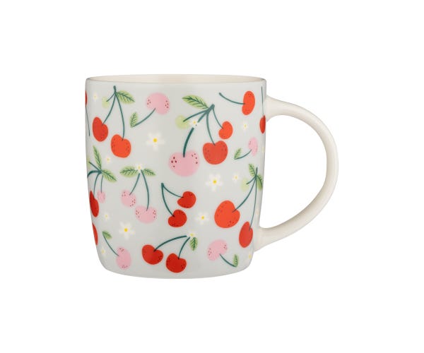 rayware Cherries Mug 340ml
