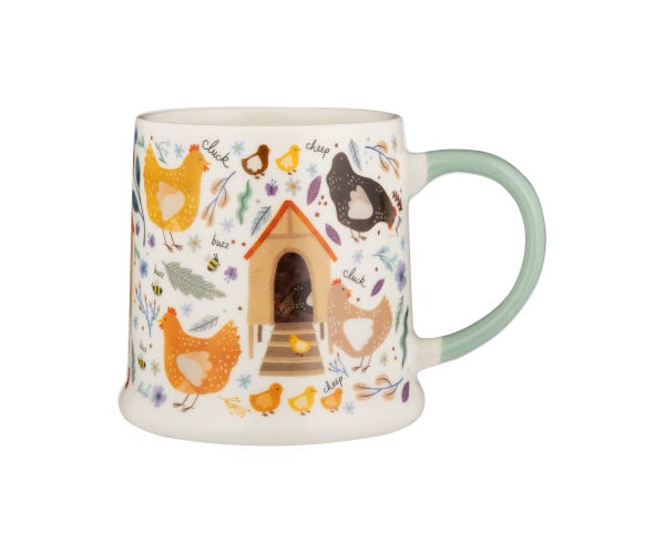 rayware Chicken Coop Mug 380ml
